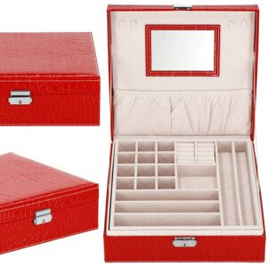 Šperkovnice SPRINGOS AURELIA červená