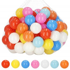 Springos KG0019 Plastové míčky na hraní 6 cm 100ks barevné