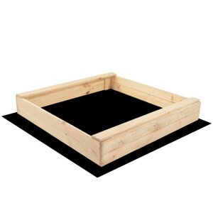 Dětské pískoviště 120x120 cm SPRINGOS NIKI 120N + podložka