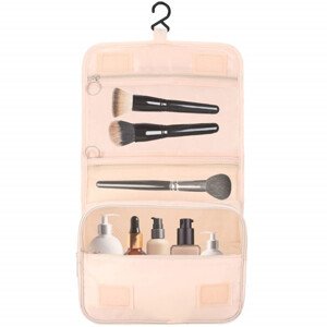 Cestovní kosmetická taška závěsná 23x19x10 cm SPRINGOS ELENI růžová