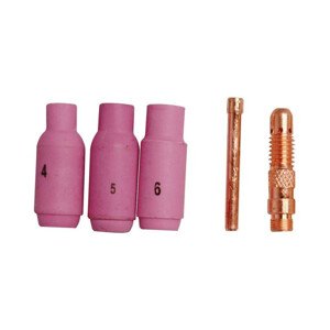 Güde Trysky pro svařování 1,6 mm WIG, 5-dílná sada