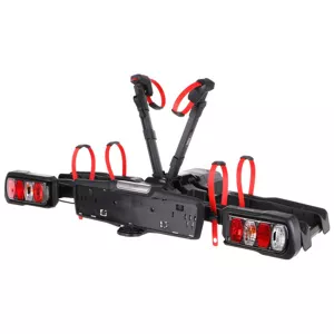 Nosič kol na tažné zařízení E-BIKE 2 PREMIUM - 2 elektrokola, nosnost 60kg, skládací