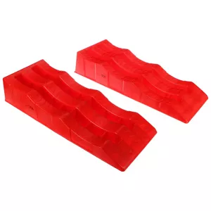 Nájezdové rampy pro auto MECHANIC CAR RAMP 5T, 2ks, červená