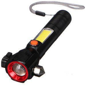 Svítilna do auta bezpečnostní s magnetem CAR LAMP SAFETY, 300 lm, COB LED, USB
