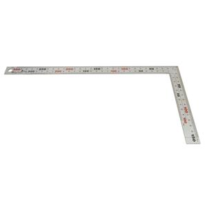 Shinwa -  přesný nerezový plochý úhelník 300 mm