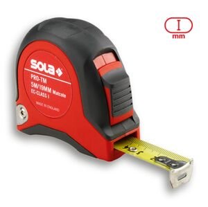 Sola | Svinovací metry PRO-TM třídy přesnosti "I" Délka: 5m, šířka pásma: 19 mm