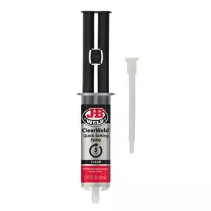 J-B Weld | ClearWeld™(14 ml) – čirý rychletvrdnoucí epoxid - tuhne 5 min