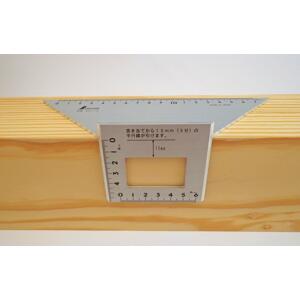 Shinwa japonský pokosný 3D úhelník 2 x 45° a 90°