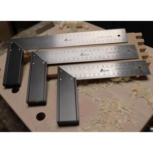 Shinwa - Japonský truhlářský nerezový úhelník Délka: 200 mm