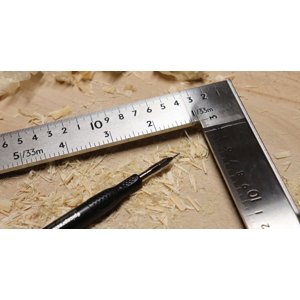 Shinwa | Nerezový úhelník s příložníkem 600 mm