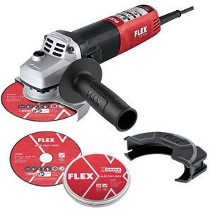 Flex | Úhlová bruska LE 9-11 s regulací otáček 900 W/125 mm - Akce kotouče