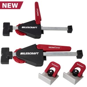 Milescraft |T-Trax - In-LineClamp™ svěrka do lišt s T profilem pro boční upnutí (2 ks)