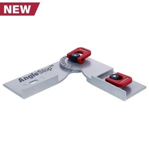 Milescraft | T-Trax - AngleStop - úhlový stavitelný doraz do lišt s T profilem