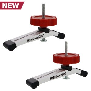 Milescraft | T-Trax - HoldDown200™ svěrka do vodicích lišt s T profilem 2ks