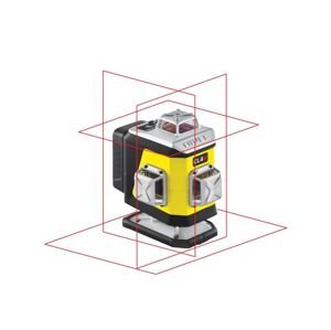 NIVEL SYSTEM | Křížový laser (červený) CL4R – 4 roviny 360° pro přesné vyrovnání