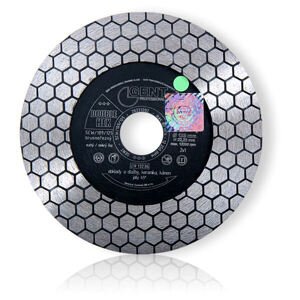 Gent | brusnořezný dia kotouč – na pokosové řezy a broušení hran (2v1) Průměr: 125 mm