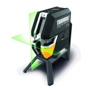 Toughbuilt | Samonivelační křížový laser 30m - zelený