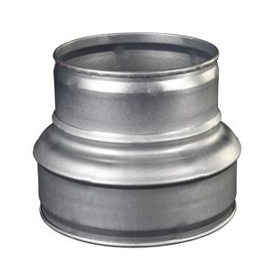 Kovová redukce osová Ø 100 / Ø 80 mm