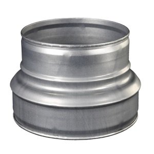 Kovová redukce osová Ø 160 / Ø 125 mm