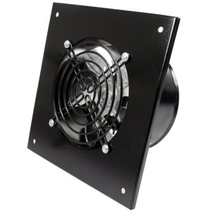 Průmyslový ventilátor čtvercový odtahový Ø 262 mm