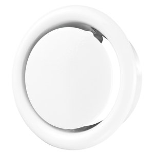 Kovový anemostat odvodní Ø 150 mm, bílá