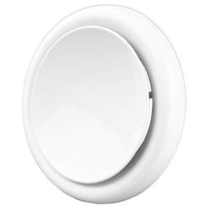 Kovový anemostat přívodní Ø 150 mm, bílá