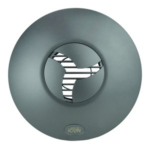 Barevný přední kryt pro ventilátory iCON 15 v barvě matného antracitu