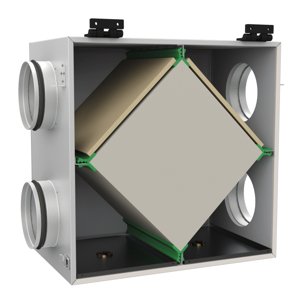 Výměník tepla pro kruhové potrubí Ø 150 mm