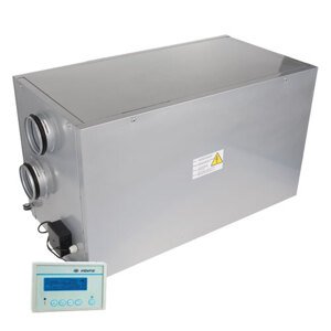 Centrální rekuperační jednotka horizontální s ohřevem Ø 150 mm (500 m³/h)
