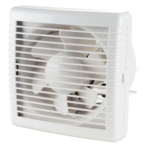 Okenní ventilátor s automatickou zpětnou klapkou Ø 177 mm