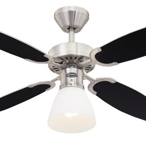 Stropní ventilátor se světlem a řetízkovým ovládáním Westinghouse CAPITOL 78274, Ø 105 cm