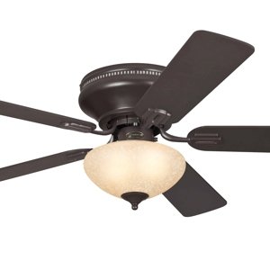 Stropní ventilátor se světlem a řetízkovým ovládáním Westinghouse EVERETT 72154, Ø 132 cm