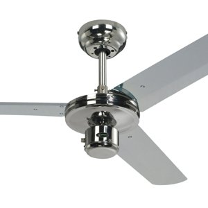 Stropní ventilátor s řetízkovým ovládáním Westinghouse INDUSTRIAL CHROME 78263, Ø 122 cm