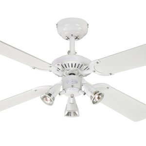 Stropní ventilátor se světlem Westinghouse PRINCESS EURO 72113, Ø 105 cm
