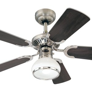 Stropní ventilátor se světlem Westinghouse PRINCESS RADIANCE II 72415, Ø 90 cm