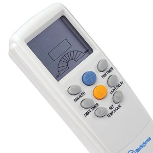 Rádiové dálkové ovládání s LCD displejem pro stropní ventilátory Westinghouse v bílé barvě