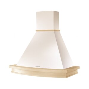 Rustikální digestoř Trendy v bílě barvě, 60 cm