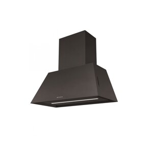Rustikální komínový odsavač par Chloe CI černá matná, 70 cm