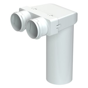 PVC konektor do stropu pro potrubí Dalap Flexitech Ø 75 mm