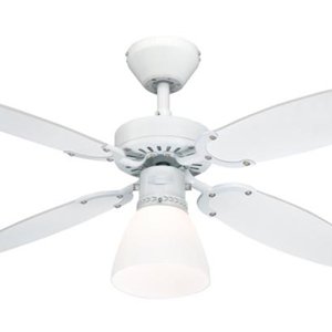 Stropní ventilátor se světlem a řetízkovým ovládáním Westinghouse CAPITOL 78708, Ø 105 cm