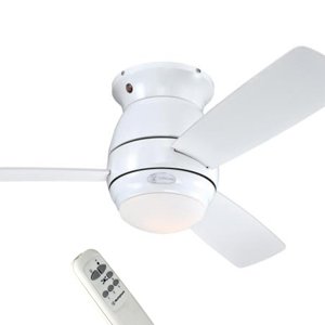 Stropní ventilátor se světlem a dálkovým ovládáním Westinghouse HALLEY 72180, Ø 112 cm