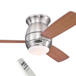 Stropní ventilátor se světlem a dálkovým ovládáním Westinghouse HALLEY 72181, Ø 112 cm
