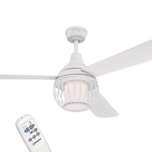 Stropní ventilátor s LED světlem a dálkovým ovládáním Westinghouse GRAHAM 72207, Ø 132 cm