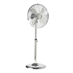 Stojanový ventilátor Ø 40 cm, chromový