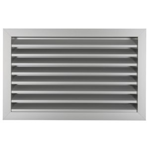 Hliníková větrací mřížka s pevnými lamelami 500x300 mm