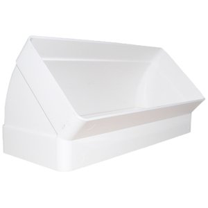 PS koleno hranaté vertikální 45°, 220x90 mm