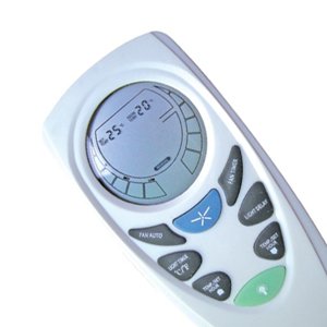 Dálkové ovládání s LCD displejem Lucci Air 210013 pro stropní ventilátory