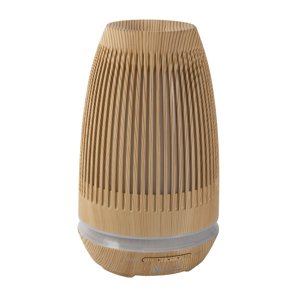 Aroma difuzér Airbi SENSE s LED osvětlením a časovačem, světlé dřevo