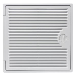 Revizní dvířka plastová s větrací mřížkou 250x250 mm