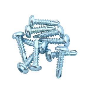 Samořezný texový šroub pro čtvercový nástavec s půlkulatou hlavou M 4,2 / 16 C (10 ks)